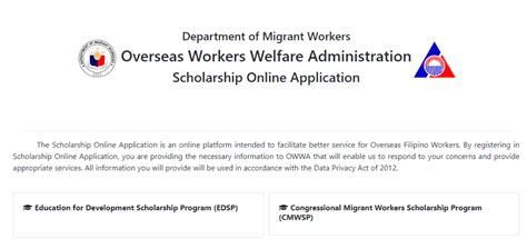 owwa scholarship result|How to Apply OWWA Education for Development Scholarship Program .